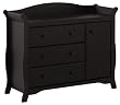 Stork Craft Aspen Combo Dresser Chest, Black Stork Craft Aspen Combo Dresser Chest, Black