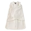 HALO SleepSack Micro-Fleece Swaddle, Cream, Newborn