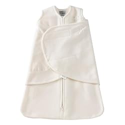 HALO SleepSack Micro-Fleece Swaddle, Cream, Newborn