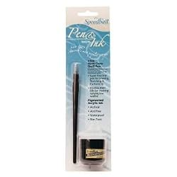 Black: Pen and Ink - Carded Speedball Pen & Ink Sets