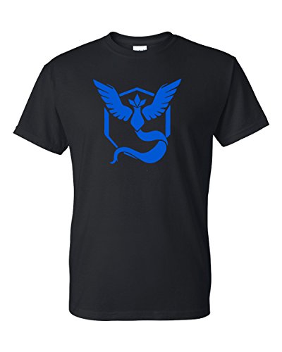 Pokemon Go Gym Team Mystic Blue Youth Boys Girls Short Sleeve Tee T-Shirt