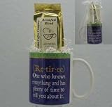 Retiree Who Knows Cofee Mug Gift Package - Festive Gift for Special Retiree