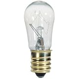 6 watt 24 volt S6 Candelabra Screw (E12) Base Incandescent Eiko Light Bulb