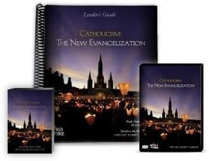 CATHOLICISM THE NEW EVANGELIZATION LEADERS KIT*VERY REV. ROBERT E BARRON*KIT INCLUDES 4-DVD SET*LEADERS GUIDE*POSTCARDS 40 by THY KINDGOM COME