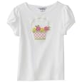 Hartstrings Girls 2-6X Easter Basket Motif Tee Best Prices