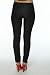 Black Denim Leggings Fifth Culture black leggings