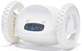 Clocky Alarm Clock on Wheels, Almond