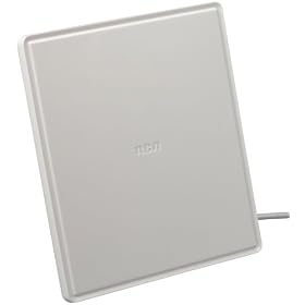 RCA ANT1450M Multi-Directional Digital Flat Amplified HDTV Antenna (White)