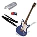 Musical Instruments : First Act ME4160000BB Electric Guitar with double cutaway