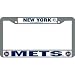 New York Mets Chrome License Plate Frame
