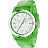 DKNY Ladies Green Jelly Strap Watch
