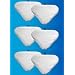 6 Replacement Pads for H2O Mop