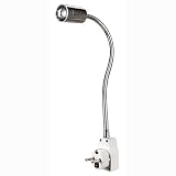 Dio Flex Plug LED Displayleuchte mit Stecker chrom/ LED warmweiß
