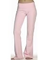 Bella Womens Elastic Waistband Flare Leg Yoga Pants. 810