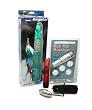 Blue Jelly Crystals Rabbit Vibrator Pearl Adult Sex Toy Kit