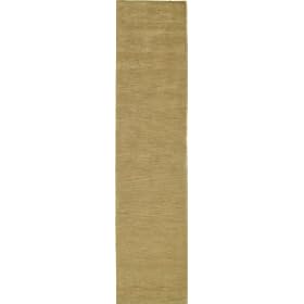 2'8 x 11'5 Gray Hand Tufted Wool Gabbeh Runner Rug