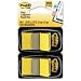 Post-it Flags, 1x1-3/4, 100/PK, Yellow
