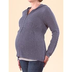 long sleeve cable knit maternity sweater