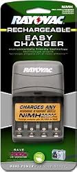 Rayovac NiMH Easy Charger (Rechargeable Battery Charger)