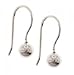 Sterling Silver Earrings French Wire Elegant Ball