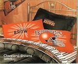 NFL Football Cleveland Browns - 3pc Bed Sheet Set - Twin/Single Size