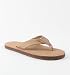 Rainbow Wide Leather Strap Sandals