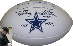 Randy White Autographed/Hand Signed Dallas Cowboys Logo Football HOF 1994