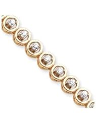14k AAA Diamond add-a-dia bracelet Diamond quality AAA (SI2 clarity, G-I color)