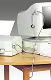 Kensington Acco Desktop MicroSaver Lock with Cable 1.8m 3 Plates and Glue Ref 64162