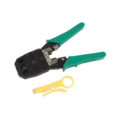 Amico RJ45 8P8C 6P6C 4P4C Crimping Pliers Tool Green Black