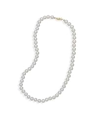 16 Inch 14k Yellow Gold 5.5-6mm Freshwater Pearl Necklace