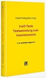 Produkt-Bild: InsO-Texte: Textsammlung zum Insolvenzrecht