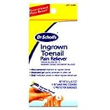 Dr.Scholl's Ingrown Toenail Pain Releiver Gel of 0.3 Oz. with 12 Cushions & 12 Bandages