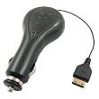 Retractable Cell Phone Car Charger for Samsung SCH-R200, SCH-R400, SCH-R410, SCH-R500 Hue, U470 Juke, SCH-U700 Gleam, SCH-U900 Flipshot, SGH-A117, SGH-A127, SGH-A517, SGH-A747 SLM, SGH-A737/A736, SGH-T409, SGH-T429, SGH-T439, SGH-T539 Beat, SGH-T729 BLAST