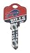 Buffalo Bills Kwikset KW1 House Key