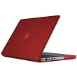 Speck Products MB13AU-SEE-CNB MacBook 13-inch Aluminum Unibody/Black Keyboard See Thru Case (Cranberry)