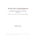 The Man That Corrupted Hadleyburg