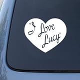  : I LOVE LUCY - Lucille Ball - Vinyl Car Decal Sticker #1799 | Vinyl Color: White