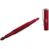 UZI UZI-TACPEN5-RD Aircraft Aluminum Tactical Glassbreaker Pen with Carbide Tip, Red