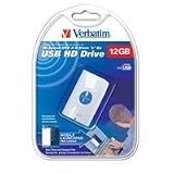 Verbatim USB-HD Drive 12GB incl. USB Kabel, Tasche und Launchpad