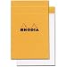 Rhodia Classic Staple Bound Graph Paper Pad - Orange N&deg; 14