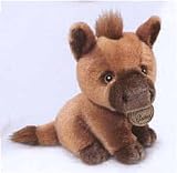 Plush Yomiko Newborn Brown Horse 8.5"