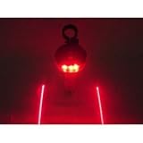 ３段階バックライト．２段階レーザーテールライト【赤】　＊ 暗い夜道であなたを守る！！子供の通学用に！後ろの車からよく見える！！