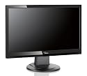 Fujitsu L3190T 19 Zoll TFT Widescreen Monitor analog/VGA (Kontrast dyn. 10000:1, 1366 x 768 Pixel, 5ms Reaktionszeit, 300 cd/m2) schwarz