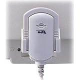 Cyber Acoustics ACM-1b Monitor/Lapel MicrophoneLapel - 100Hz to 16kHz - Cable - OEM
