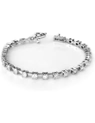 Natural 5.0 ctw Diamond Bracelet 10K White Gold