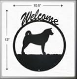 Akita Welcome Sign
