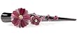 Pink Flower Power Swarovski Alligator Hair Clip Jewelry