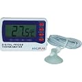 Digital Fridge/Freezer Thermometer - large display and dual sensors (battery not included)