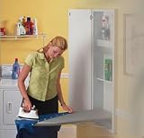 Broan PressRite Basic AVD40 44 Built in Ironing Center with Ventilated Metal Board and Hot Iron Storage Shelf 31 JoSET4dL. SL160 Broan PressRite Basic AVD40 44 Built in Ironing Center with Ventilated Metal Board and Hot Iron Storage Shelf